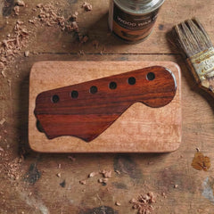 Crown - Wooden Pick Case Shaped from Your Guitar